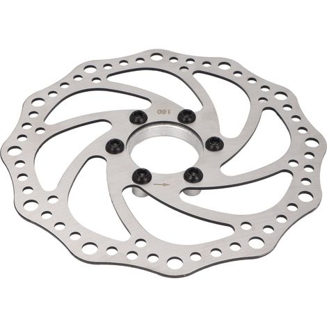 Disque de Frein VTT 160mm en Acier Inoxydable - Rotor de Freinage Haute Performance (1/5)
