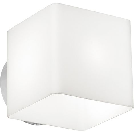 Applique Binnie En Verre Blanc G9 Ip20 - Groupe Rossini - Applique Design Essentiel (1/5)