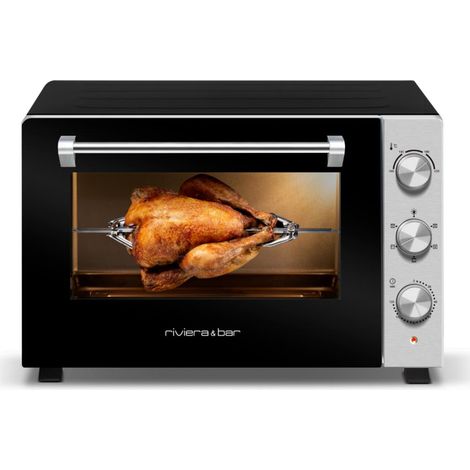 Multifunktionsofen 60l 2200w schwarz / edelstahl - Riviera & Bar - QFR600