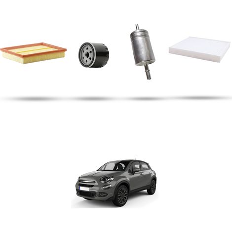 Kit tagliando 4 filtri compatibile con Fiat 500X 1.0 84kw dal 2018 (1/5)