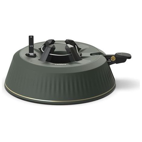 KRINNER X-Series Christbaumständer X-240 Weihnachtsbaumständer inkl. Fußpedal und 3,0 Liter Wassertank, für Baumhöhe bis 2,4m (1/5)