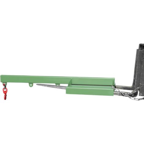 Bauer Südlohn Bras de levage LA 1600-1,0, peint, vert réséda