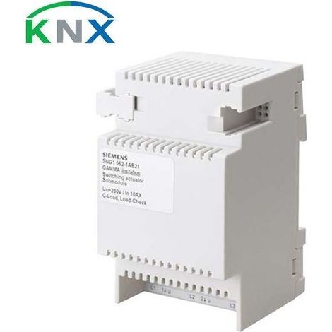 SIEMENS KNX 3-AUSGANG SCHALTAKTOR - 10A INSTABUS EIB ERWEITERUNGSMODUL