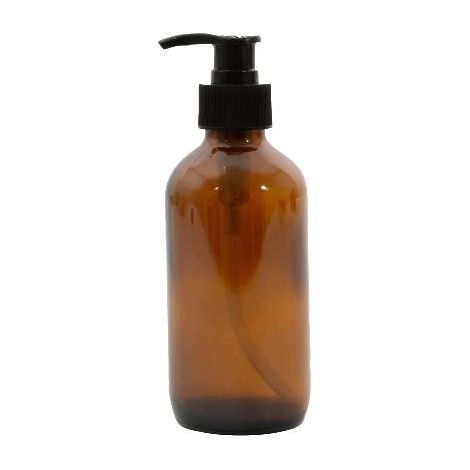 pump bottle point-virgule pump bottle 250 ml vidrio ámbar