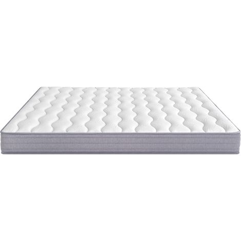 MEUBLIV Matelas 160x200 cm blanc – ressorts ergonomiques, sans matelas (1/5)