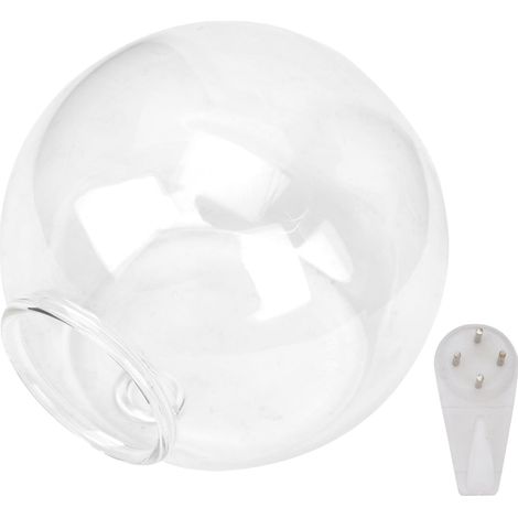Vase suspendu en verre transparent pour la décoration de plantes hydroponiques (1/5)