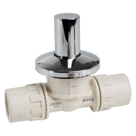 VALVOLA A SFERA DA INCASSO A PASSAGGIO TOTALE CONNESSIONE MEDIANTE BICCHIERATURA IN TECNOPOLIMERO SE - 16X2 - VIL