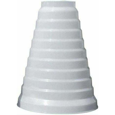 YMYNY Réducteur universel amélioré plus épais pour systèmes de ventilation 80/200mm de diamètre réducteur de tuyau rond en PVC utilisé avec climatisation pour conduits et ventilateurs d'extraction (8–
