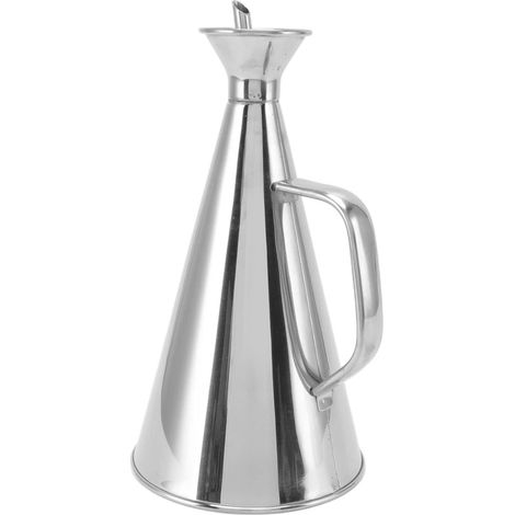 304 Stainless Steel Oil Bottle Oil Dispenser (500ML) (1/5)