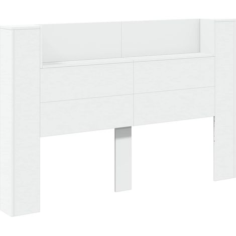 Maison Exclusive - Testiera Letto Bianco Legno ingegnerizzato