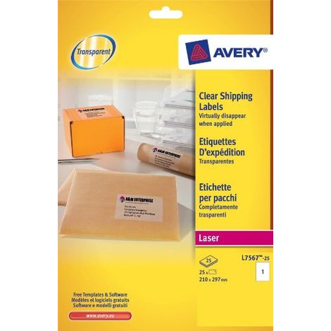 Avery L7567-25 etichetta per stampante