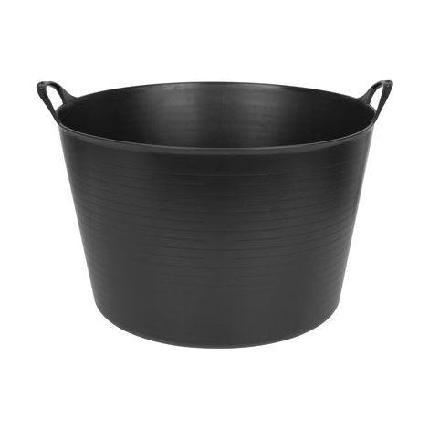 Eimer Strend Pro Flexi, schwarz, Bau, mit Ohren, 51,5x39 cm, 55 Liter