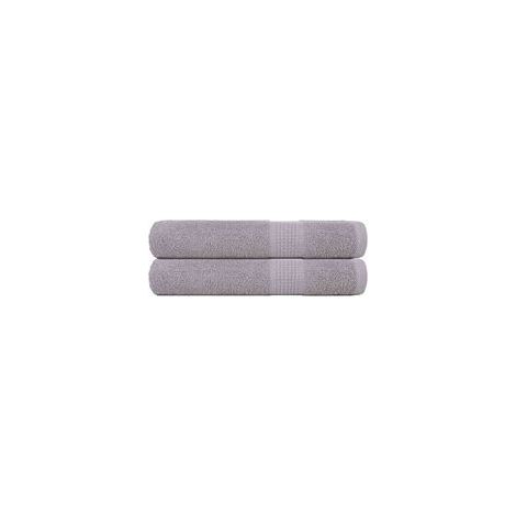 Tovaglioli da sauna FROGN, lotto di 2. Grigio, 80 x 200 cm, 360 g/m². -Crezuo (1/4)
