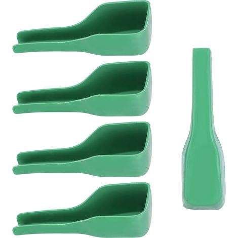 Set mit 5 Kunststoff-Vogellöffeln, Futterschaufel für Käfige, Fütterungszubehör (1/5)