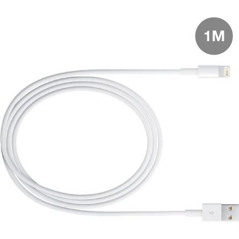 Cable USB para iPhone (lighting) a USB 1 metro GSC 1401649