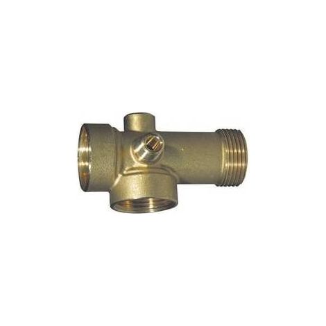 RACCORD EN LAITON À 5 VOIES PROLONGÉ Dimensions : H. 91 mm.