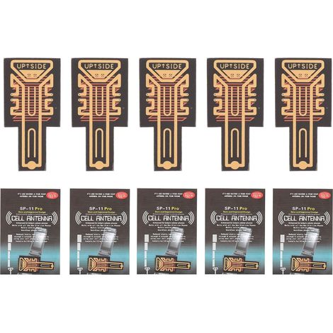 Autocollants Amplificateur de Signal pour Téléphone Portable, Adhésif Arrière, 5 Pièces, pour Bâtiments, Tunnels et Montagnes (1/5)