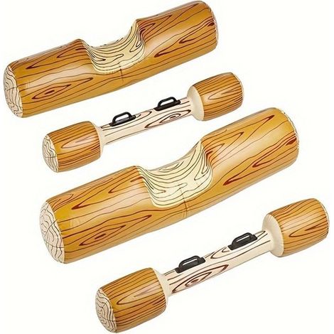 2 pcs Ensemble Flottant Gonflable , bouee piscine , jeux sports nautiques , radeaux connectez pour flotter (1/5)