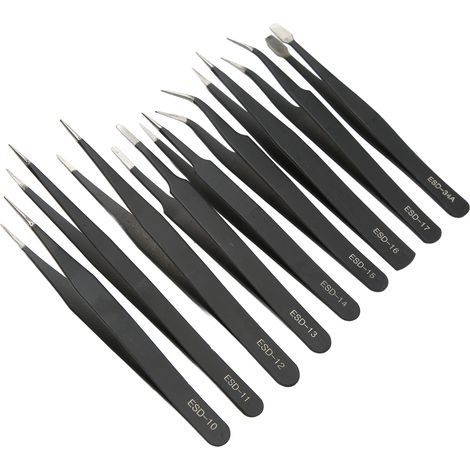 Kit de 9 Outils de Précision en Acier Inox pour Réparation Électronique et Smartphone (1/5)