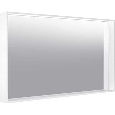 Miroir lumineux Keuco X-Line 33296, 1 couleur claire, 3000 Kelvin, 1200 x 700 x 105 mm, Coloris: Blanc - 33296303500 (1/2)