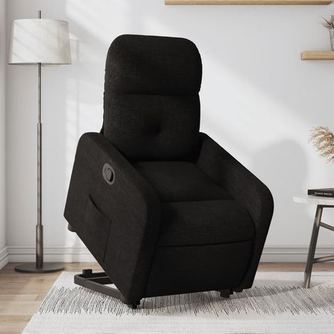 Fauteuil inclinable-Chaise de relaxation-Fauteuil Relax noir tissu 991781 (1/5)