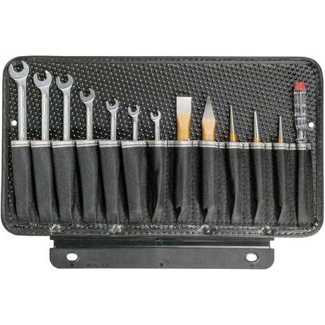 PARAT 592000161 PANNEAU POUR BOÎTE À OUTILS D'UN CÔTÉ AVEC 13 COMPARTIMENTS NOIR, BLANC/NOIR (1/5)