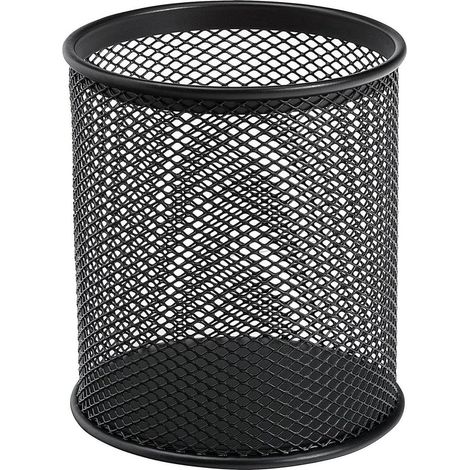 Porte-stylo - 9 x 9 x 9,7 cm - Porte-stylo multifonctionnel grande capacité - Boîte de rangement de bureau idéale pour la maison, le bureau et l'école - Boîte de rangement pour stylos - Seau de rangem (1/5)