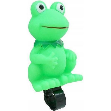 Sonnette, sifflet, grenouille, trompette pour vélo d'enfant, avec poignée