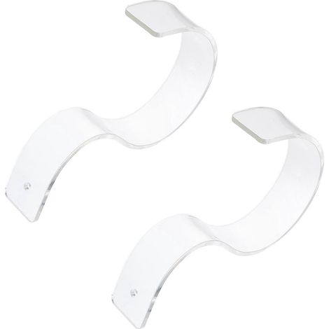 2 présentoirs créatifs pour ceintures, supports en acrylique d'occasion pour supermarchés-18.5X11X3.5CM (1/4)