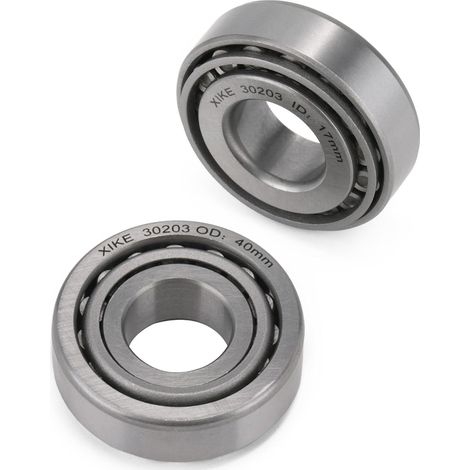 2 pièces 30203 Taille 17x40x13.25mm Roulements à rouleaux coniques, pour ATV|Voiture|Camion|Roue de remorque|Transmission|Moteur etc. (1/5)
