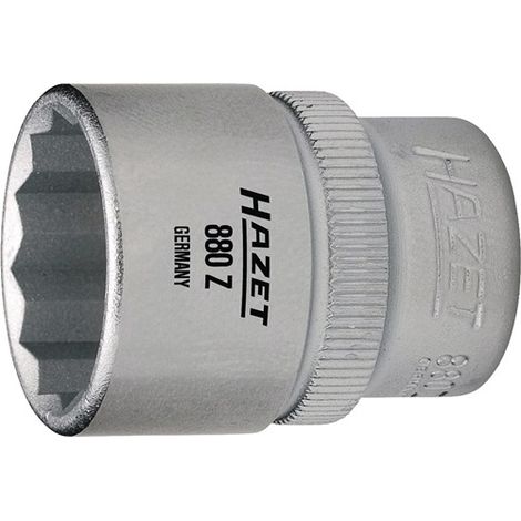 Steckschlüsseleinsatz 880Z 3/8 Zoll 12-kant SW 12mm L.27mm HAZET (1/5)
