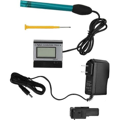 Digitales Leitfähigkeitsmessgerät (EC) zur Messung der Wasserqualität (0–199,9 ms/cm), US-Stecker 1