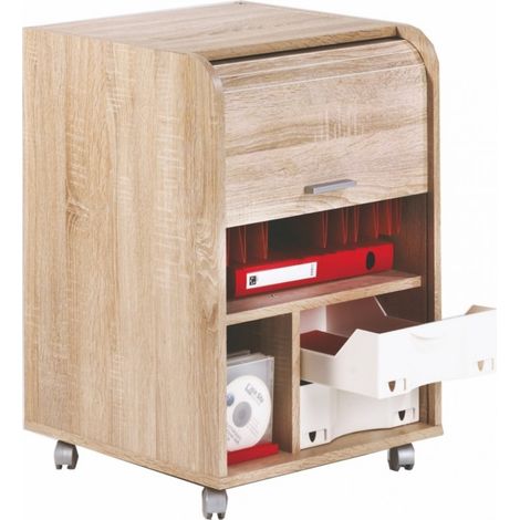 Caisson de Bureau Chêne Naturel - Coloris: Chêne Naturel (1/5)