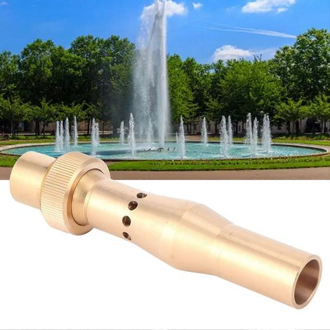 Female Thread Brass Fountain Nozzle G1/2 20mm Multihole Sprinkler (1/5)