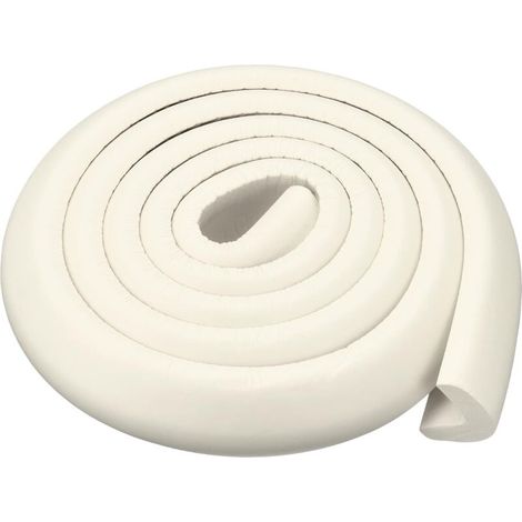 Protezioni per angoli, paraspigoli di sicurezza in schiuma a forma di L per la protezione dei bordi dei mobili e dei tavoli, bianco