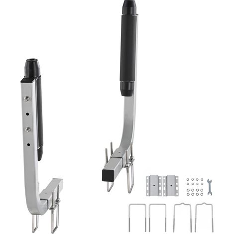 Mophorn Guía para Remolque de Barco 52 cm Ancho Ajustable 19 cm Guía de Lanzamiento de Acero Galvanizado con Ruedas para Embarcaciones Pequeñas, Botes, Canoas, Barcos Inflables, Barcos de Pesca