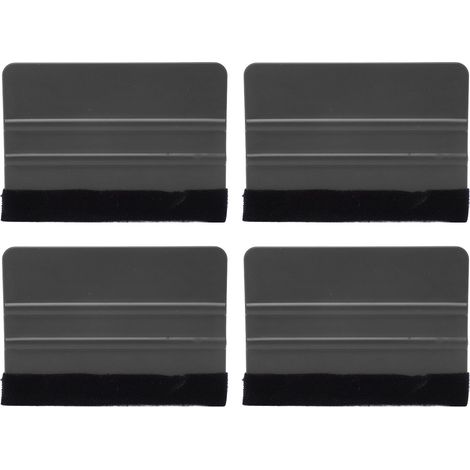 Lot de 10 Racloirs Felt pour Film Vinyle, Grattoir Anti-Rayures Professionnel, Noir, pour Pose de Vinyle, Emballage et Réparation Électronique (1/5)