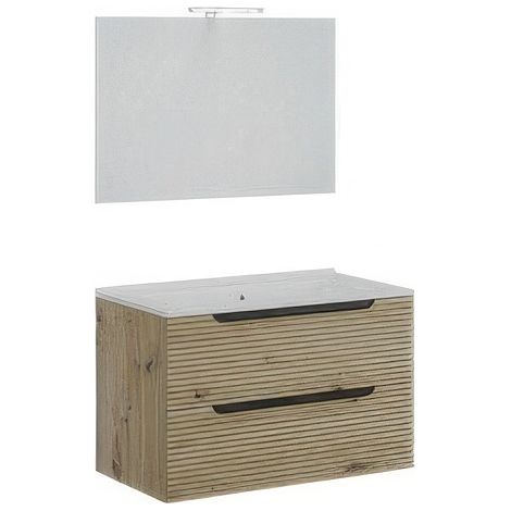 MOBILE BAGNO COMFORT 2C DOGATO 80 ROVERE ORO
