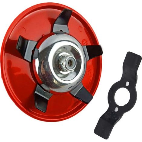 Disque de Débroussailleuse Manganese Steel Taille-Herbe 15cm avec Lame Interchangeable (1/5)