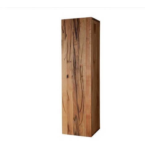 Hängeschrank Wild-/Zerreiche 33x33x124 natur geölt FRANKFURT 101