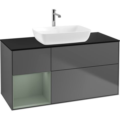Villeroy & Boch F822GMGK Meuble sous-lavabo Finion F82 (1/2)