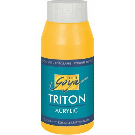 Kreul Solo Goya Triton Acrylic maisgelb 750 ml Textilfarbe