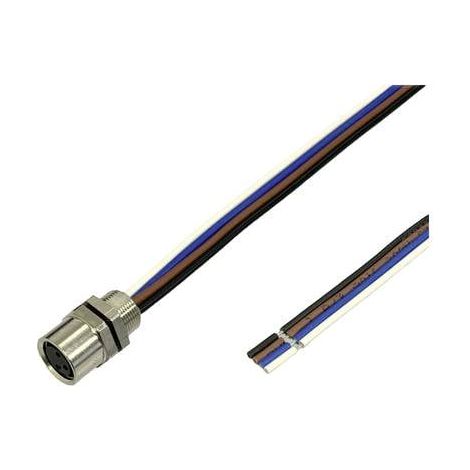 BKL ELECTRONIC 2701007 SPINA DA INCASSO PER SENSORE/ATTUATORE M8 2 M NUMERO P LES: 4 1 PZ.