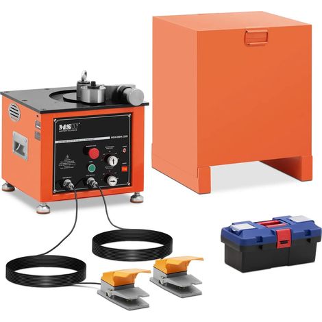 Dobladora de varillas eléctrica profesional espesor de curvado 25 mm 0-180° 2 pedales 140008698 (1/5)