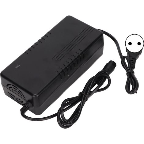 Chargeur 24 V 1,5 A, prise femelle aviation 3 broches 12 mm, adaptateur secteur de charge sécurisé, prise 100-240 V EU (1/5)