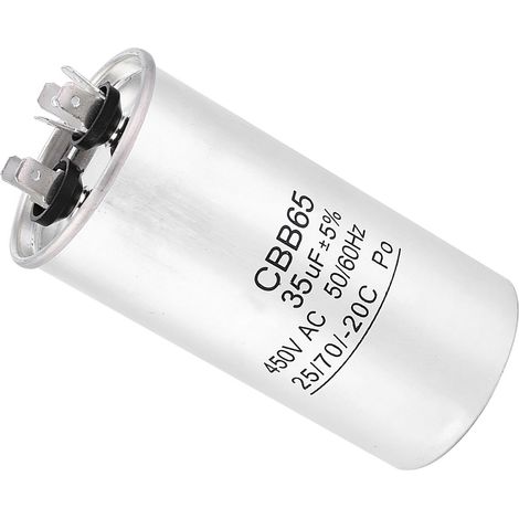 CBB65 450V 35UF Kondensator Aluminiumfolien-Anlaufkondensator für Klimaanlagen (1/5)
