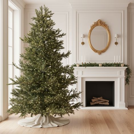 EDG Enzo De Gasperi Albero di Natale Pino Imperial New 6.300 MiniLed H 270 Cm D 160 Cm Uso Esterno Verde 100% PE (1/5)