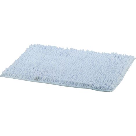 King Home TAPPETO BAGNO ANTISCIVOLO BIANCO in ciniglia 60x40 cm (1/4)