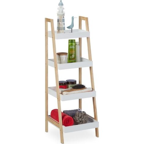 Bamboo bathroom caddy