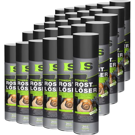 Spraytive 30x 500ml Power Rostlöser MoS₂ – Kriechöl mit Festschmierstoff – Rostentferner, hochkriechend & korrosionsschützend (1/5)